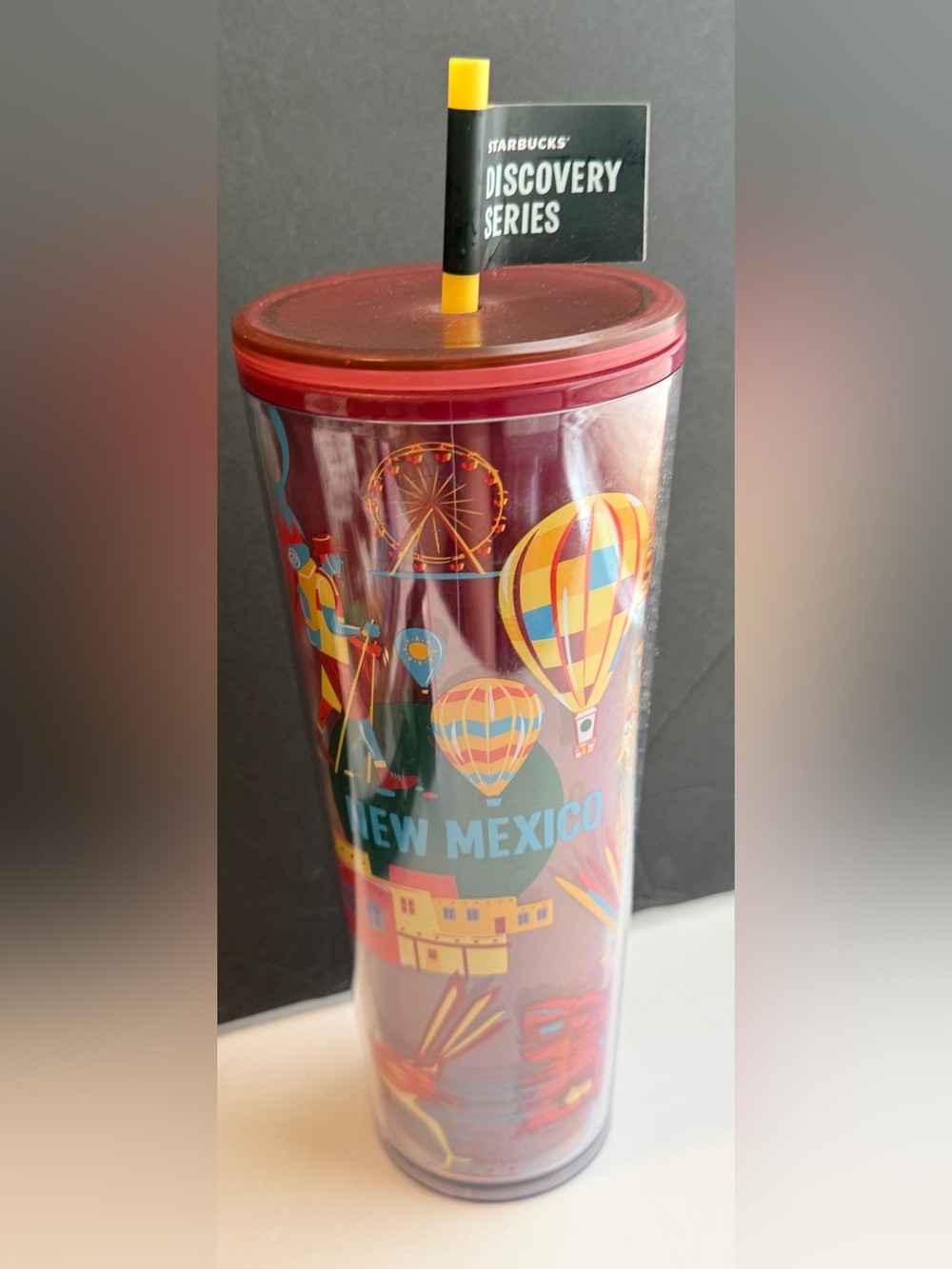 Starbucks Roswell New Mexico Discovery Series 24oz Cold Cup Tumbler NEW